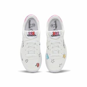 Peppa Pig Reebok Club C lace up kids sneakers, white, size 12